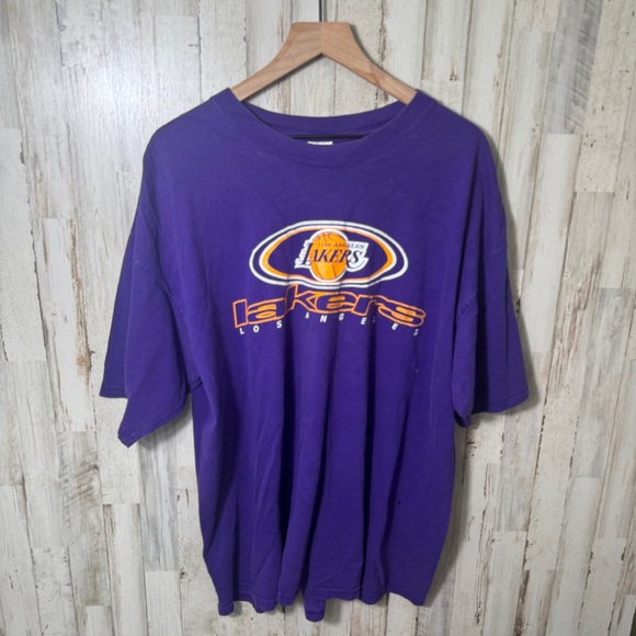 American Vintage Other - Vintage Y2k Los Angeles Lakers O'Neil #34 Purple T Shirt Mens‎ Size XXL